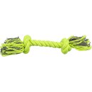 Trixie Spielzeug Tau mit Knoten 15 cm, lime