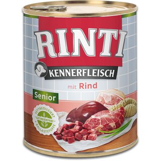 Rinti Kennerfleisch Senior + Rind 400 g Dose