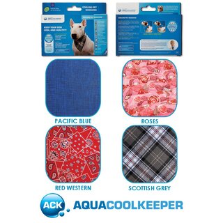 Aqua CoolKeeper khlendes Halstuch Gr. 05 S Pacific Blue