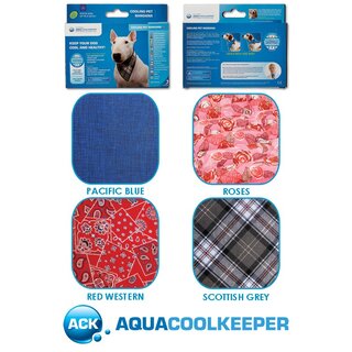 Aqua CoolKeeper khlendes Halstuch Gr. 07 M Pacific Blue