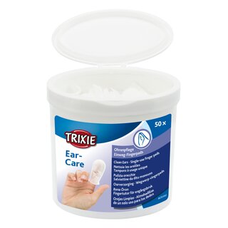 Trixie Ohrenpflege Einweg-Fingerpads, 50 Stk