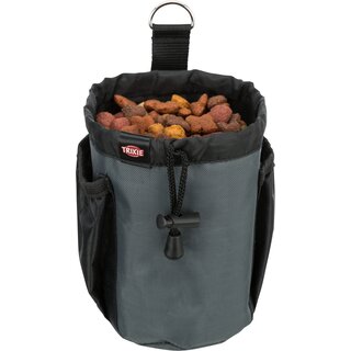 Trixie Snack-Tasche,  10  15 cm, grafit/schwarz