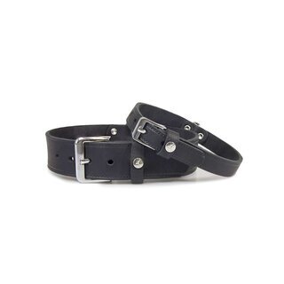 Hundehalsband Weinheim Schwarz Breite 35 mm / Lnge 42 cm