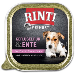 Rinti Feinest, 150g Geflgel Pur + Ente