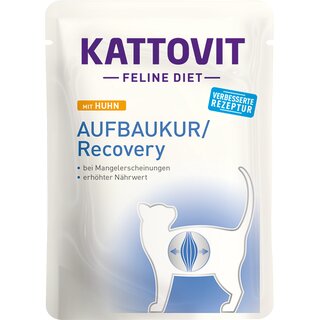 Kattovit Aufbaukur, Pouch, 85 g mit Huhn