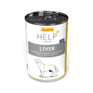 Josera Help Liver Hund 400 g Dose