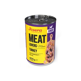 Josera Meat Lovers Junior Menu Turkey, 400 g