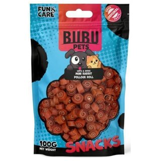 BUBU PETS Hundeleckerli 100g Mini-Scheiben mit Kaninchen