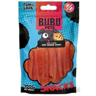 BUBU PETS Hundeleckerli 100g soft Hhnchenstreifen