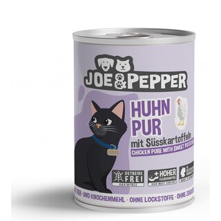 Joe&Pepper Katze - Huhn pur mit Skartoffeln