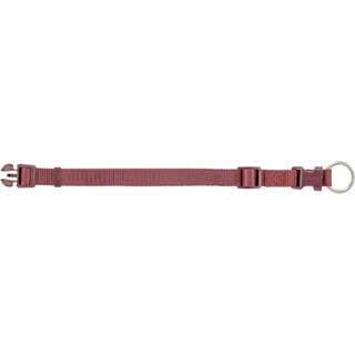 Trixie Premium Halsband S/25?40 cm/15 mm sangria