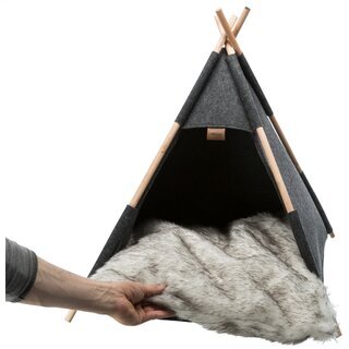 Trixie Hhle Tipi, anthrazit 55  65  55 cm